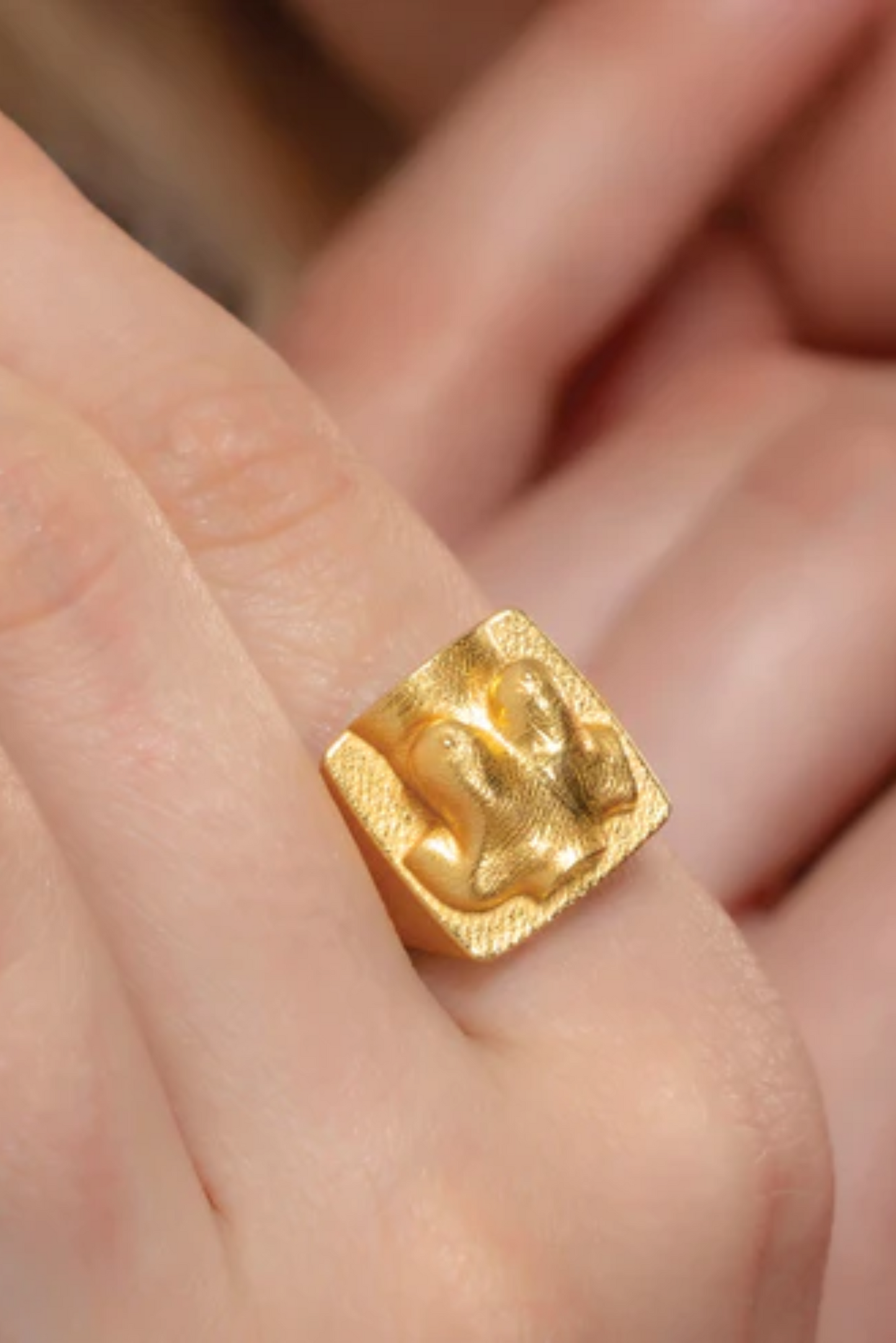Feminine Statement Ring