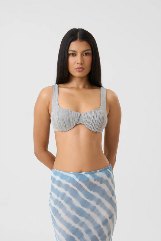 JAYNE RUCHED BRALETTE