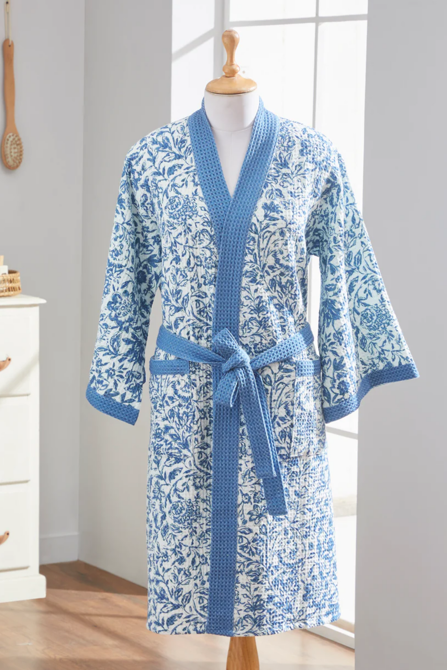 Nyssa Blue Bathrobe