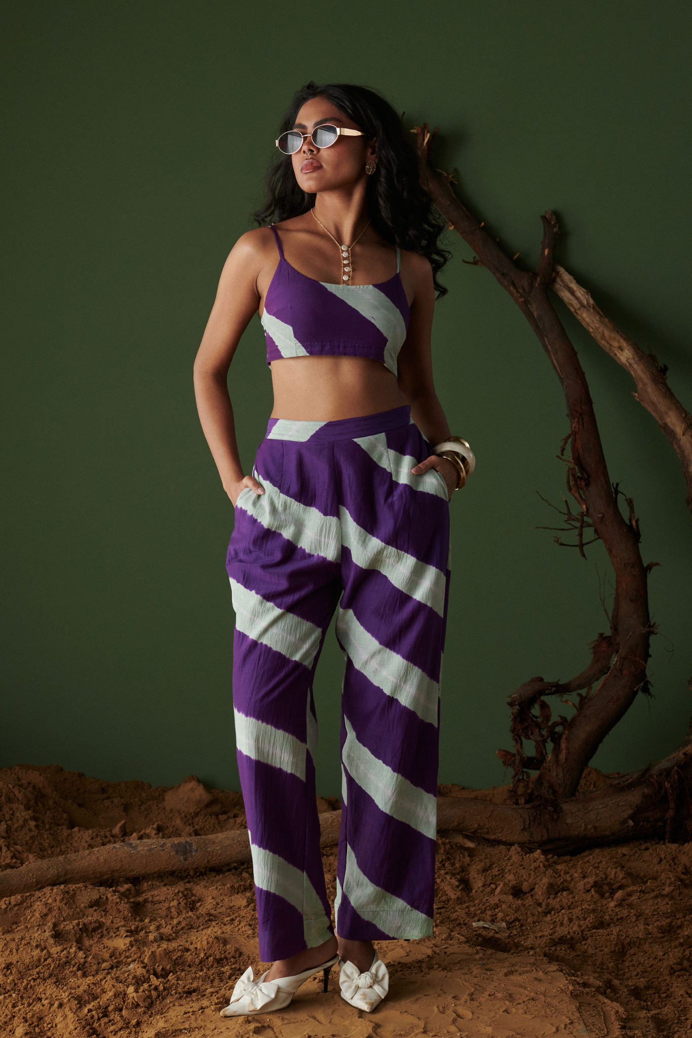 JAMUN SWIRL PANTS
