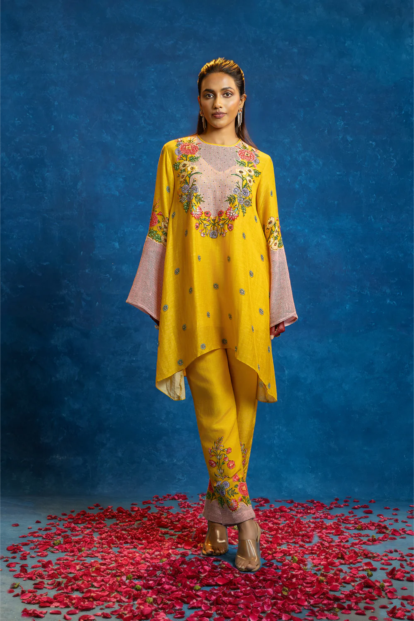 Baghira Appiqued Kurta set