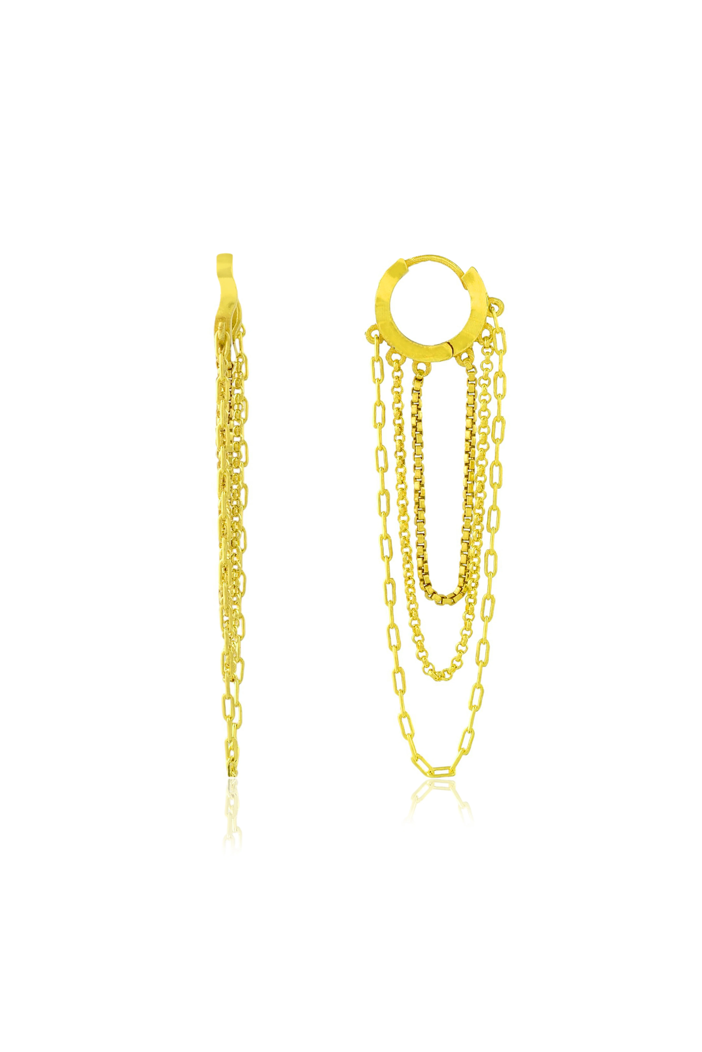 Multi Drop Chain Huggies