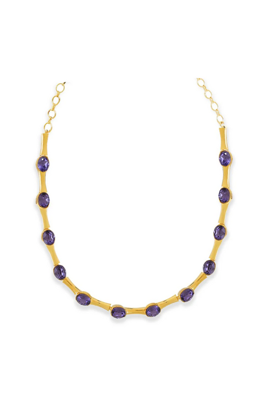 The Pulse Necklace - Purple