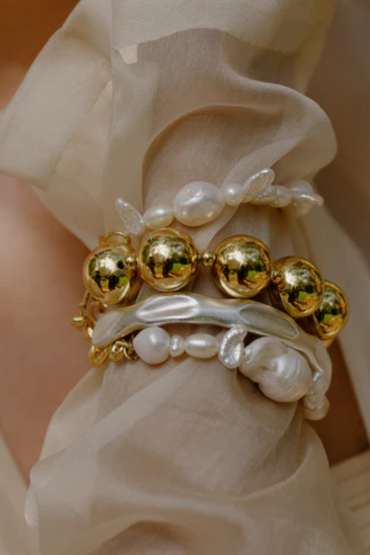 Pratapgari Uneven Pearl Bracelet