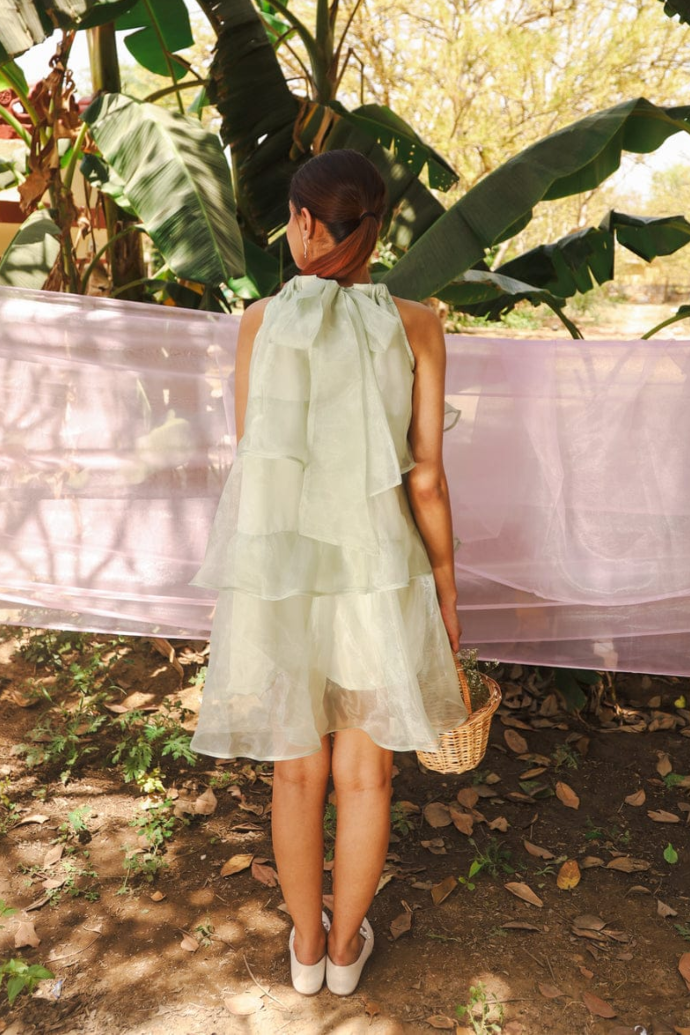 Pistachio Mini Dress