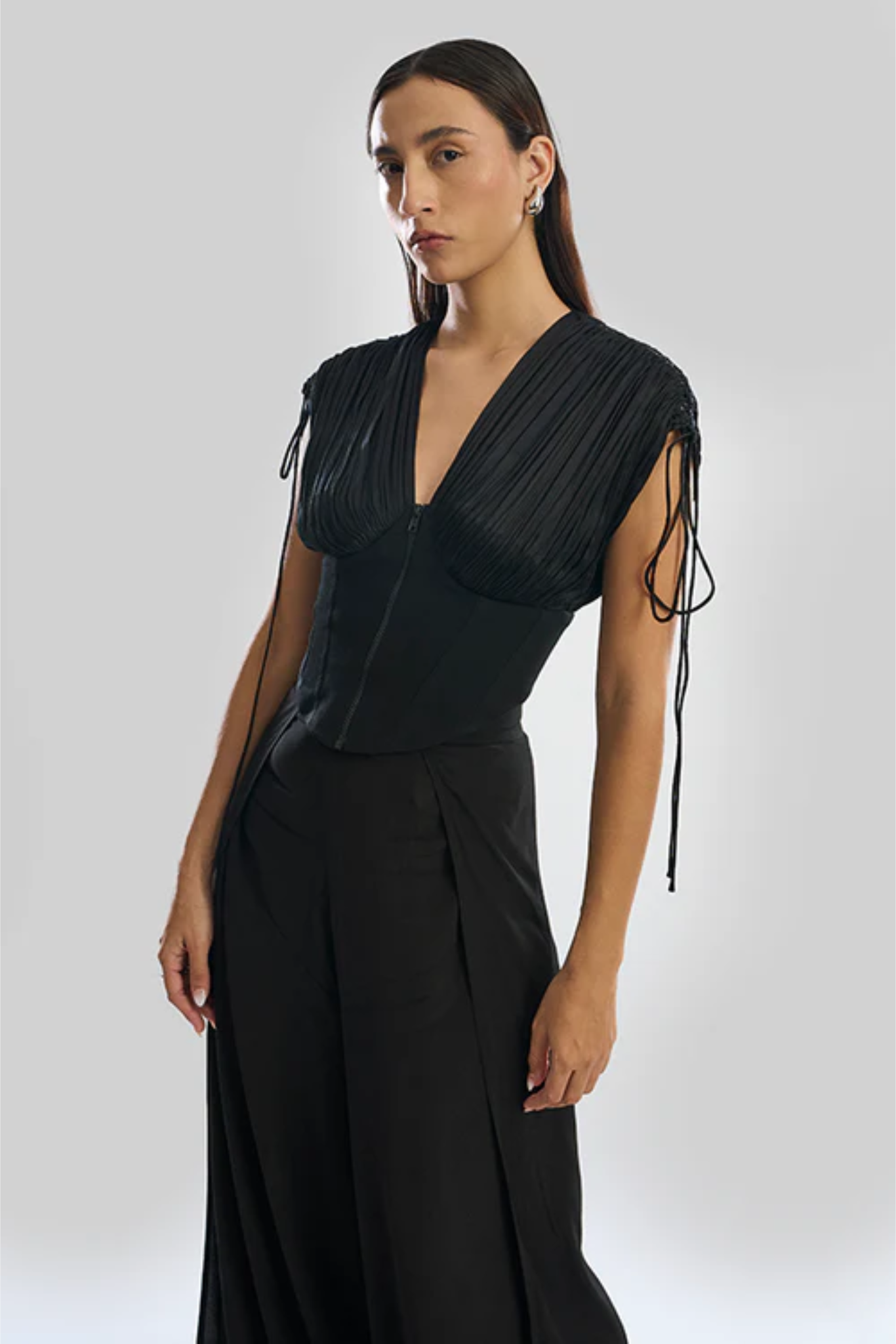 Veronica Corset in Crepe