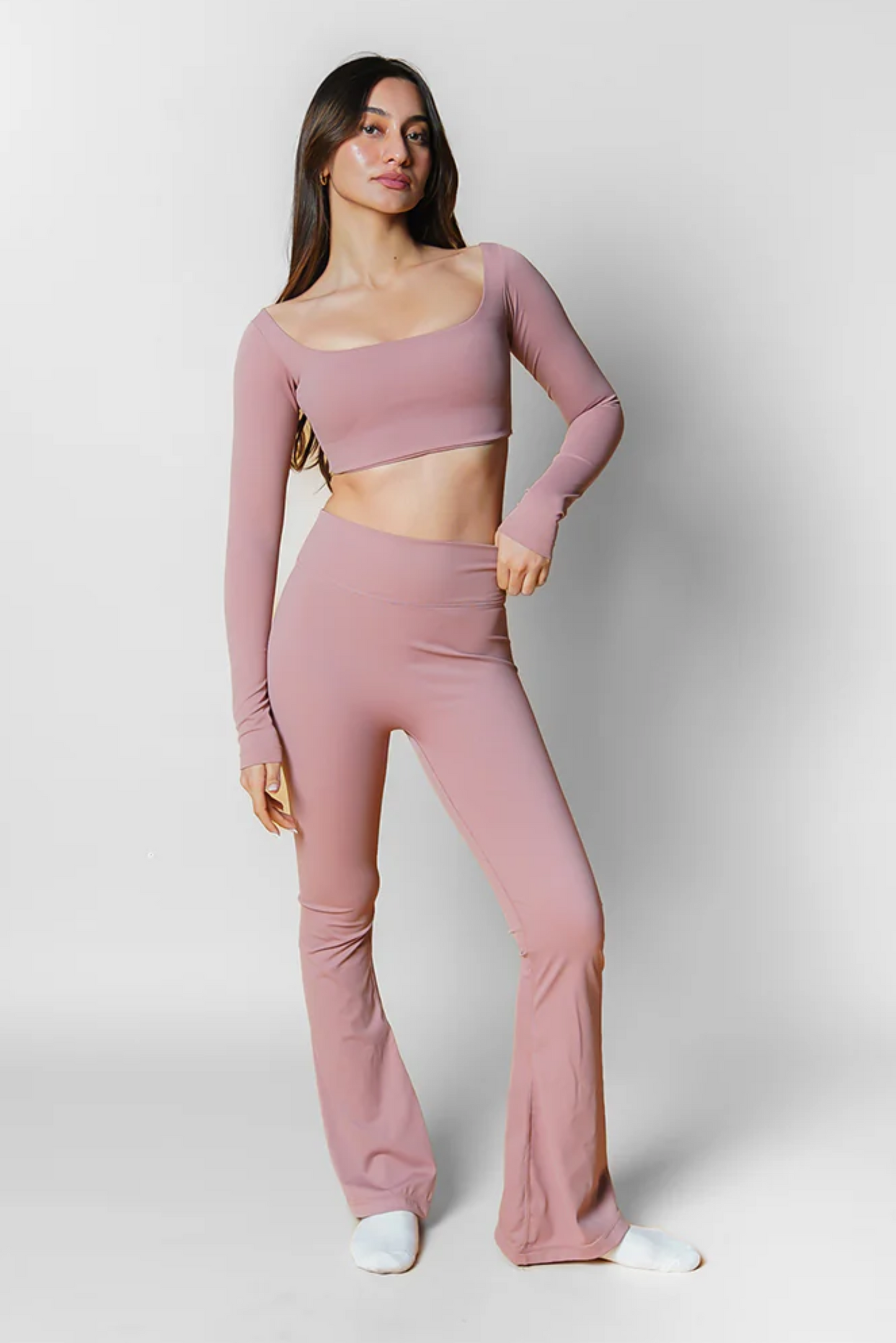 Full Sleeve Top - Somewhat Mauve