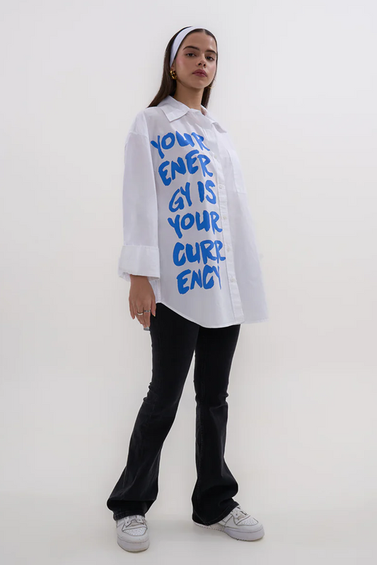 The Jhanavi Shirt - White