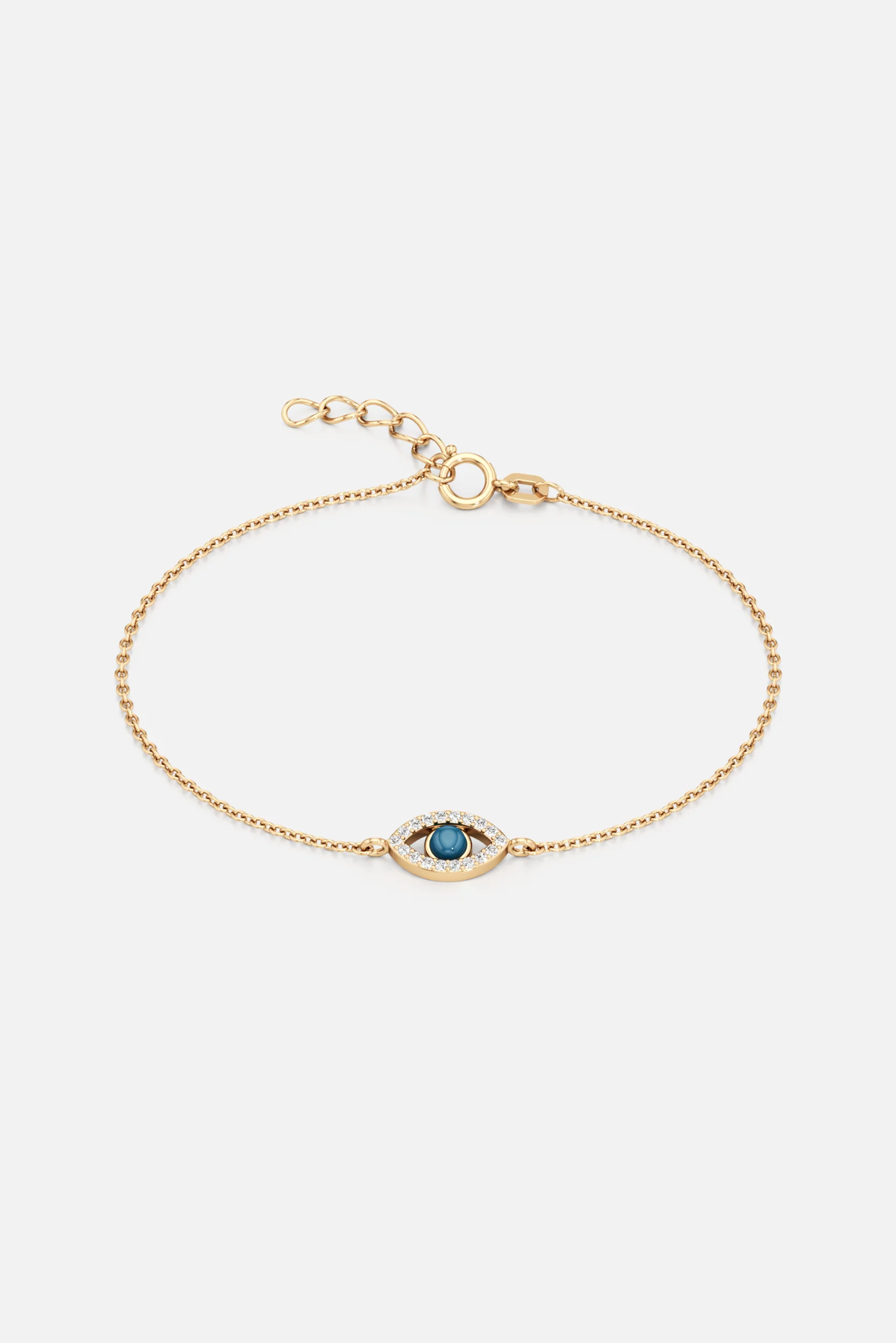 Evil Eye Pave Bracelet