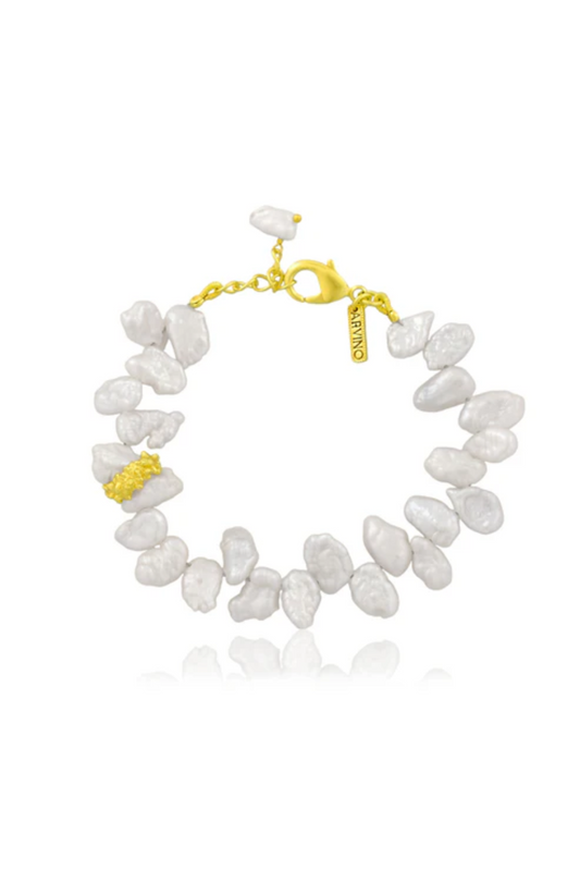 Pratapgari Melted Pearl Bracelet