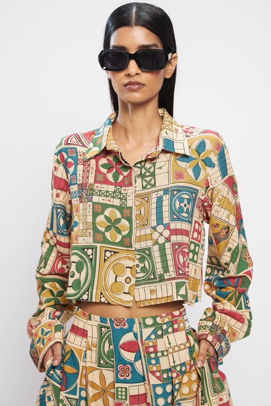 Bachpan Crop Shirt