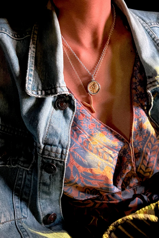 Bold Letter Necklace - Y