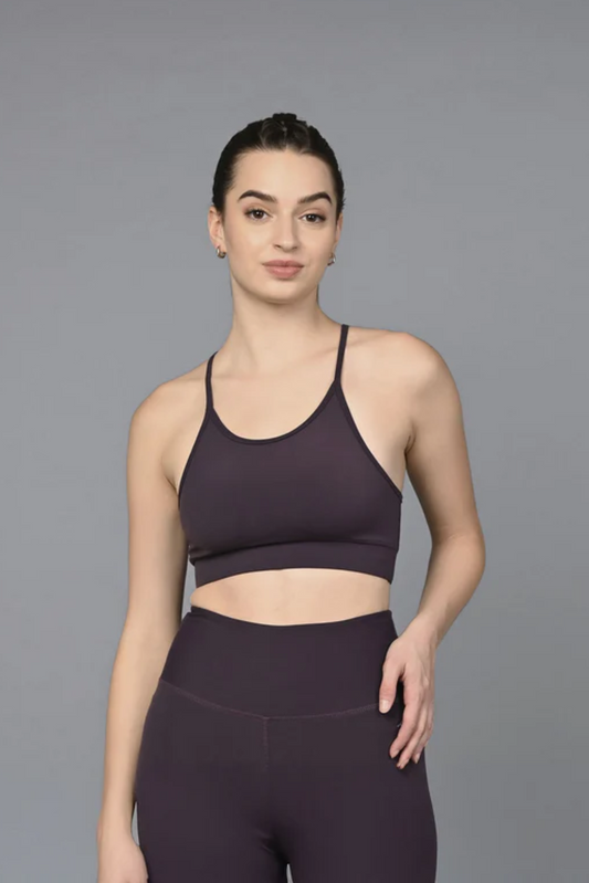 Wine Sports Bra