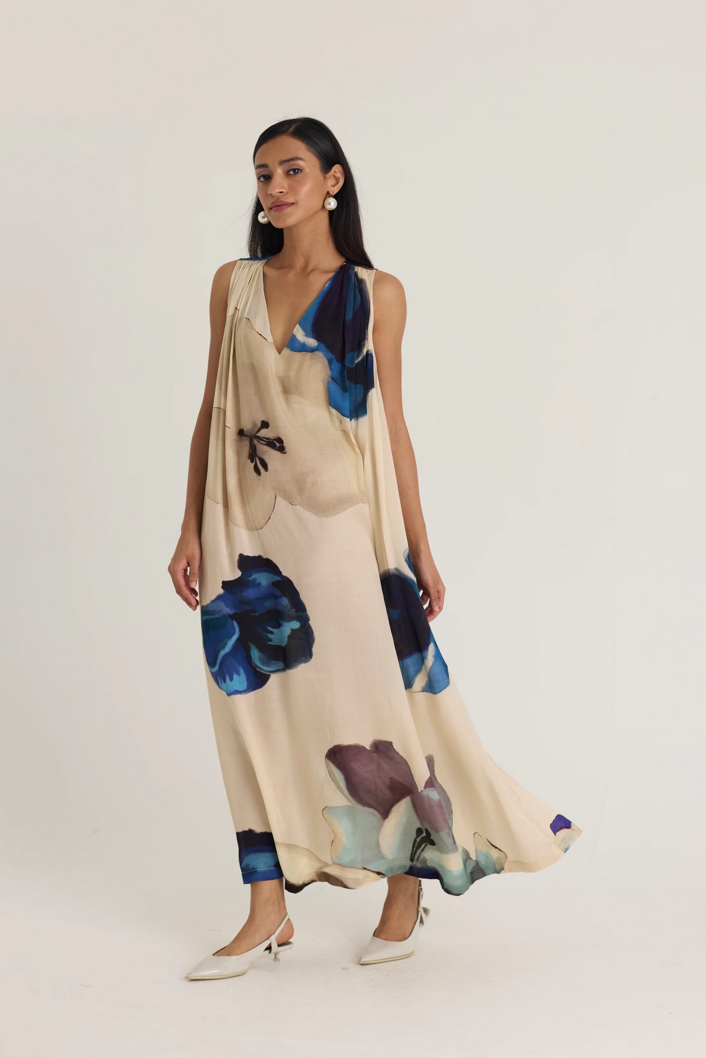Sweet Pea Satin Dress