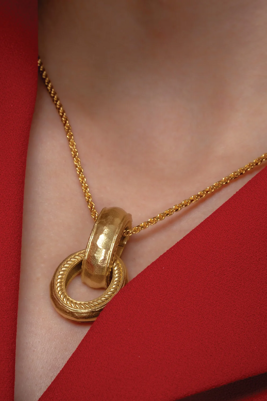 Chunky Interloop Pendents