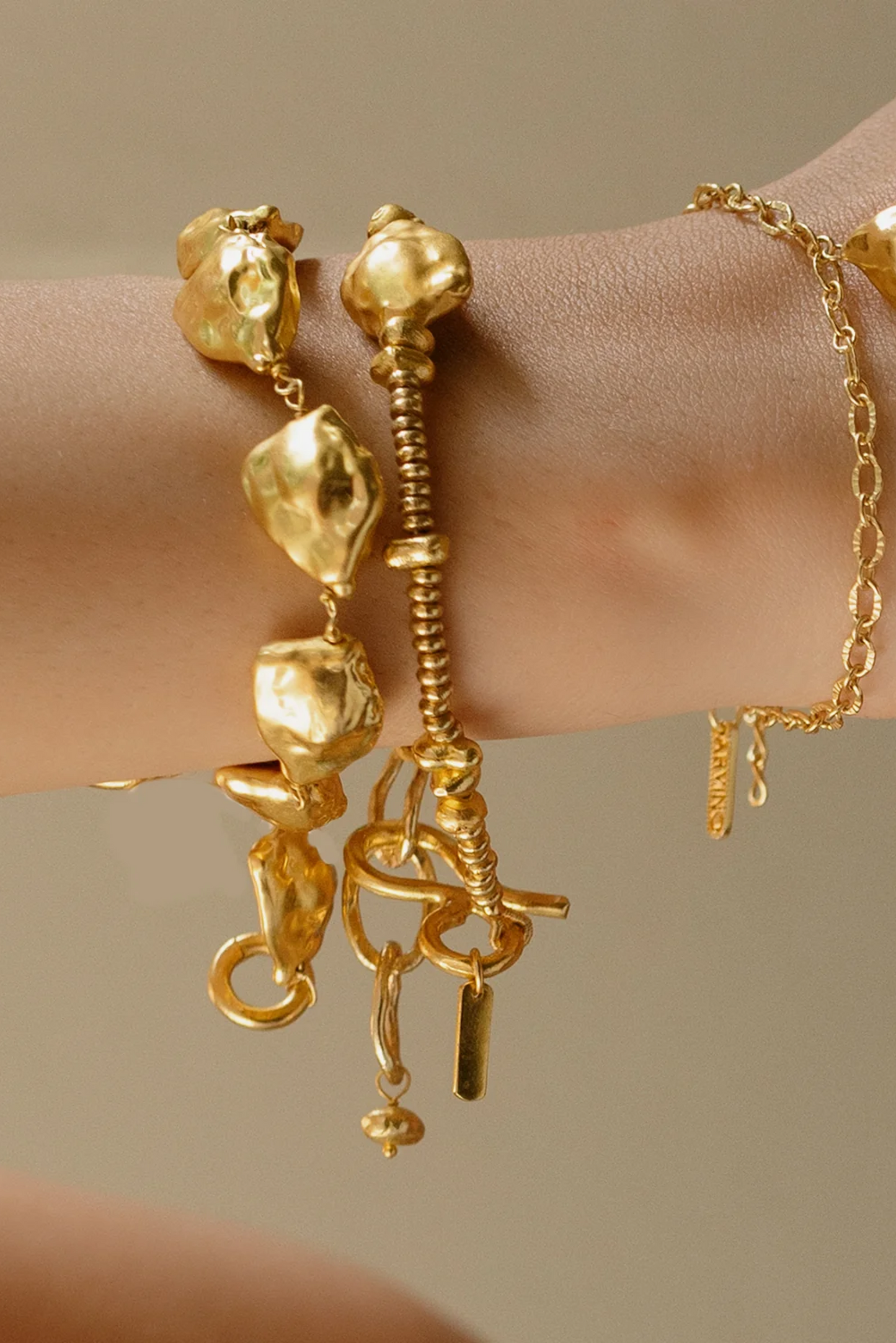 Molten Nugget Bracelet