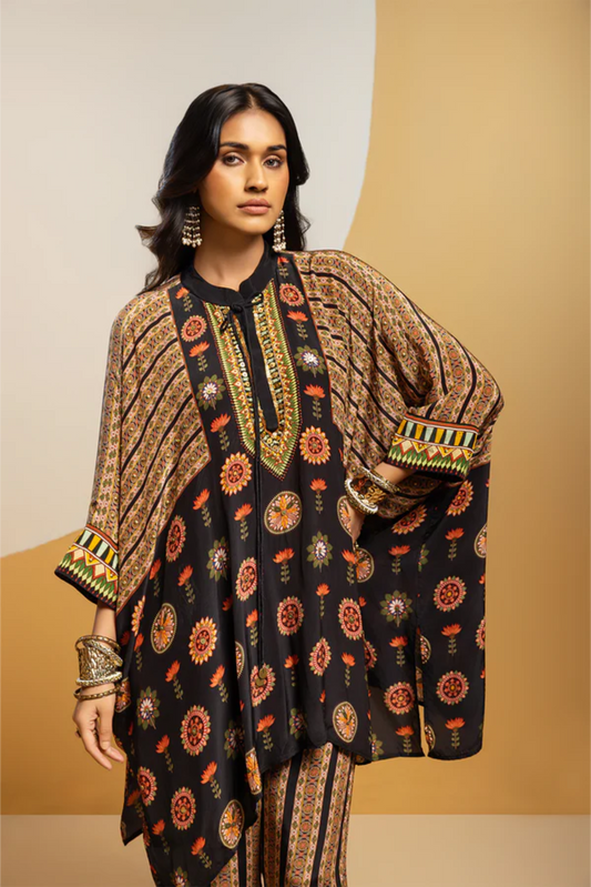 Taarani Embellished kimono kurta set