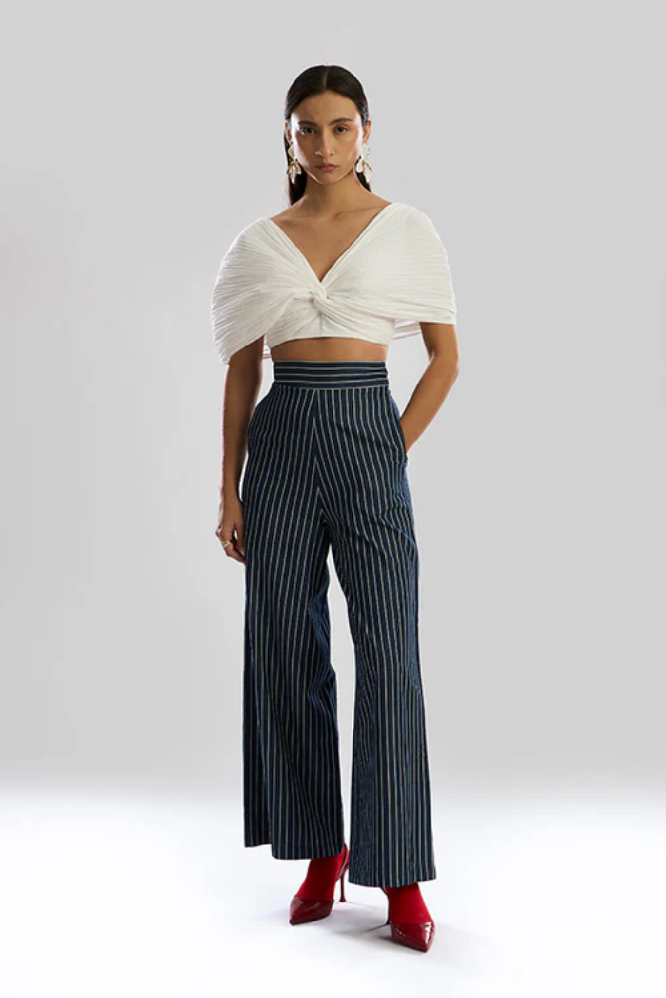 Stripe Denim Pant
