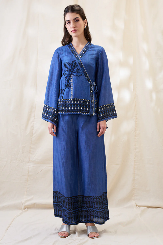 Noorani Embellished Angarkha Set