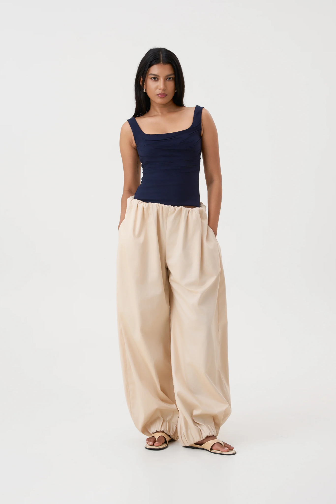 MISFUSED TANK TOP - NAVY