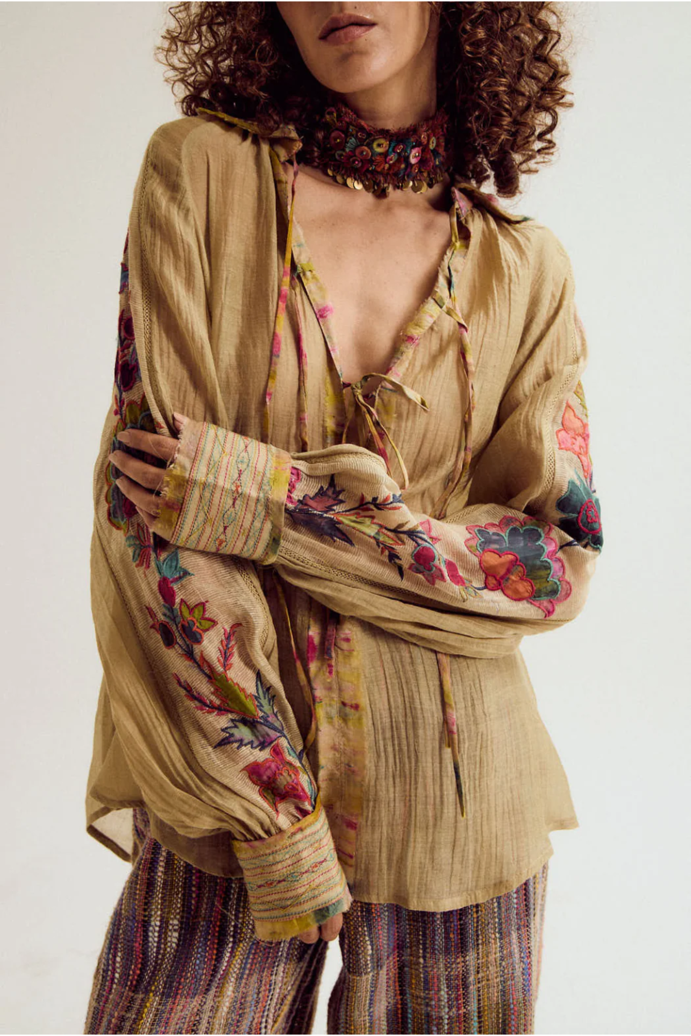 Chloe Emb Shirt