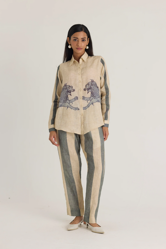 Paws Linen Co-ord Set