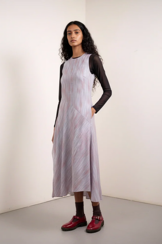 HERON STRIPE DRESS