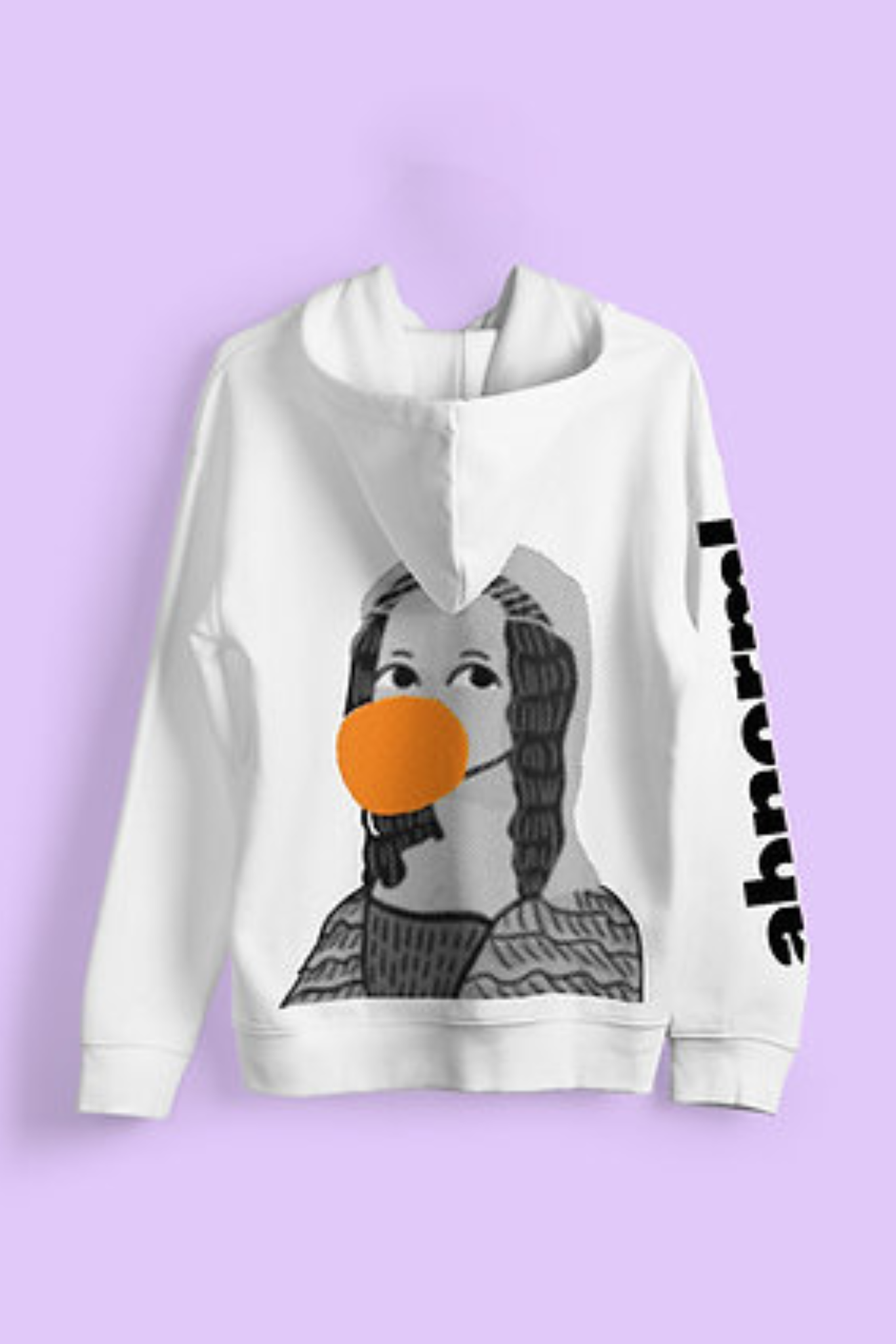 Mona Mono| Oversized fit Hoodie