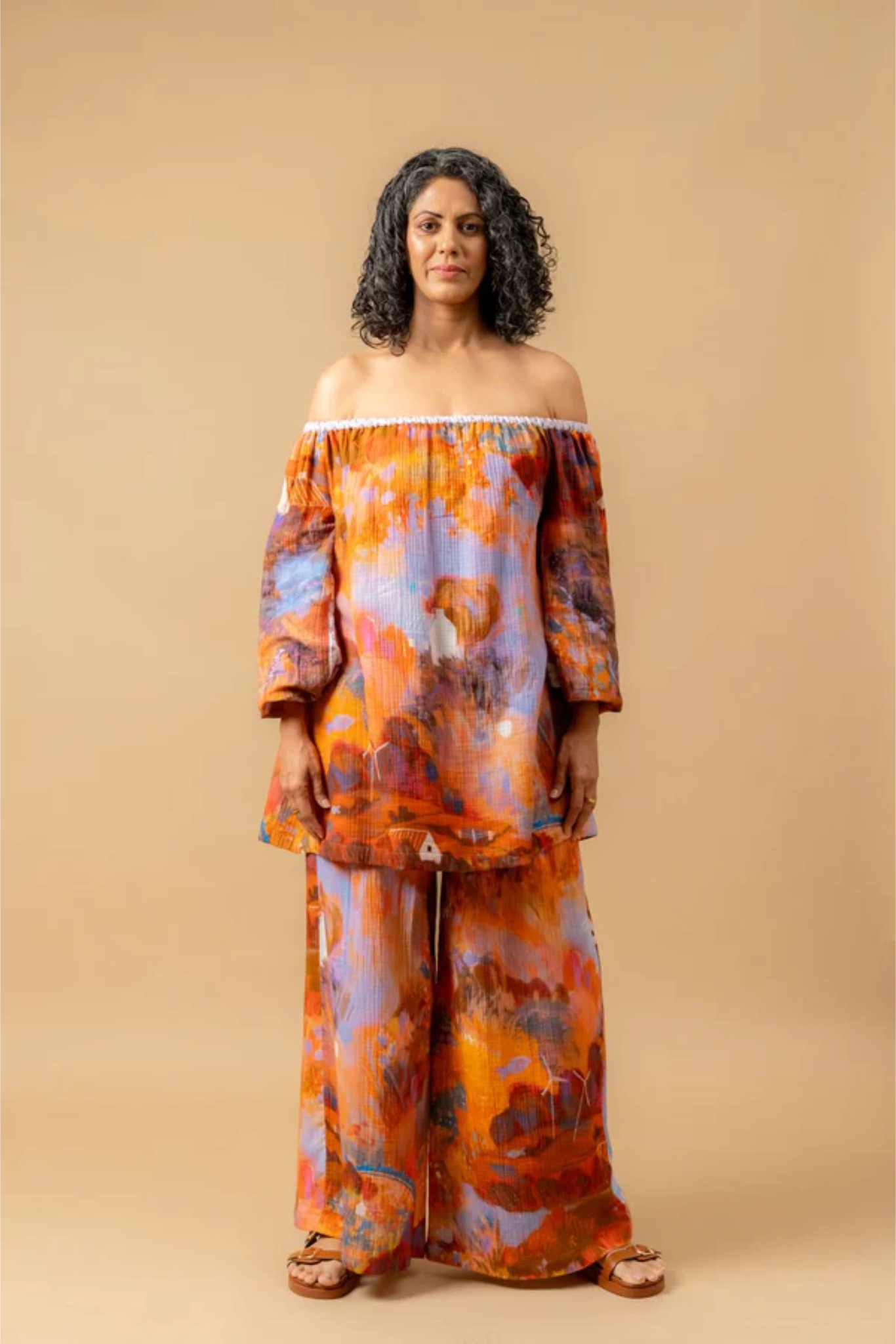 FIREFLY FLICKER PRINTED PANTS