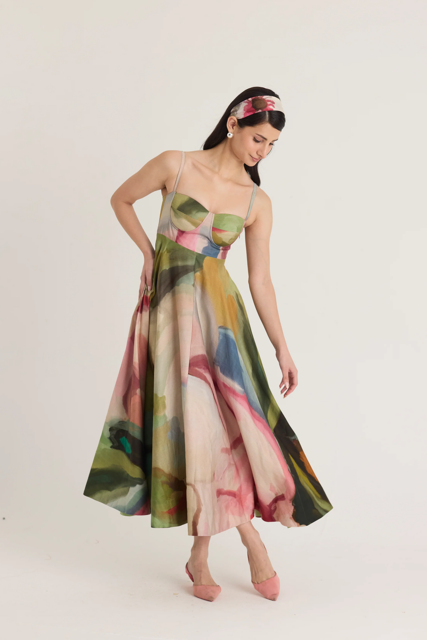 Tilly Flared Bralette Dress
