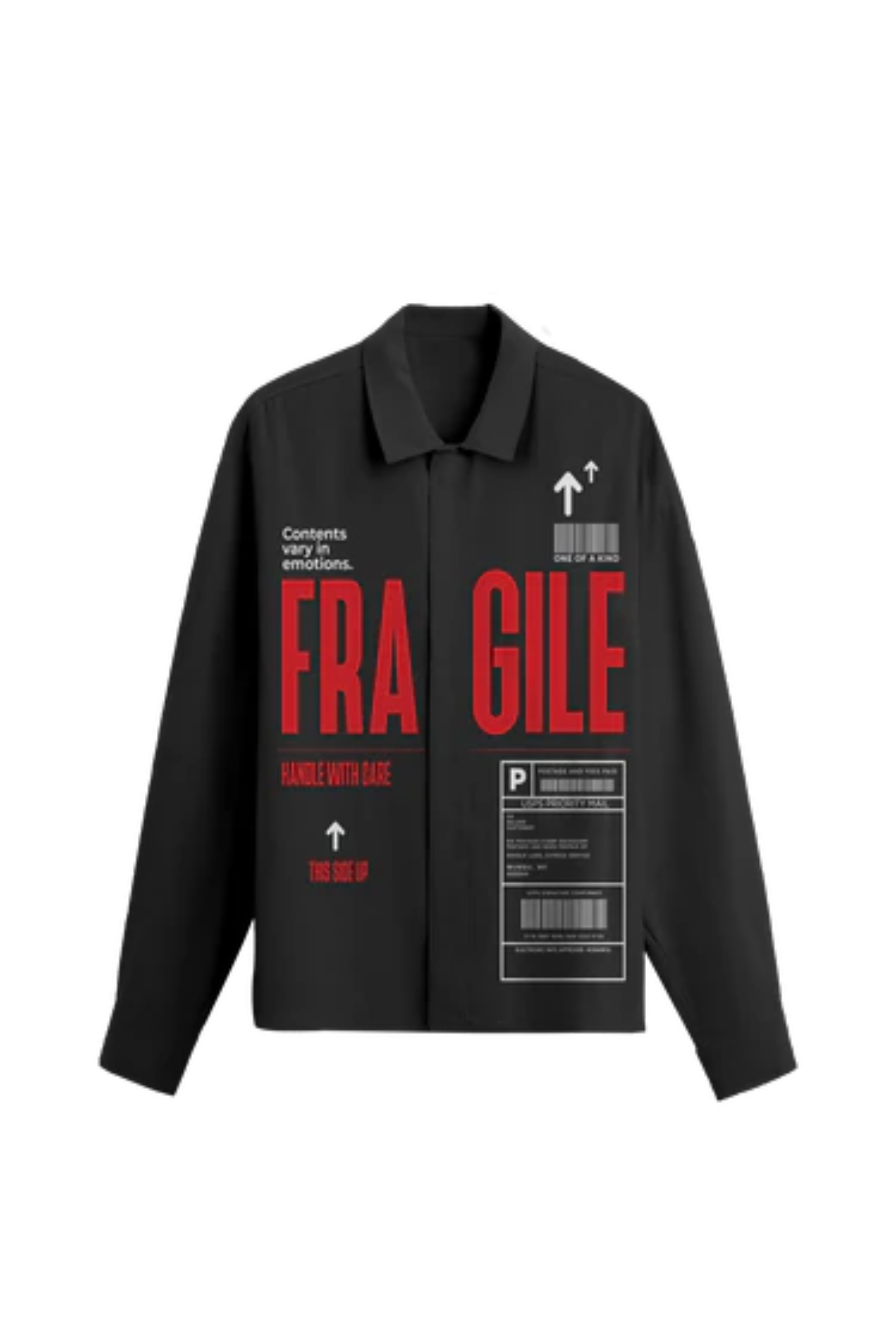 The Fragile Shirt - Men (Black)