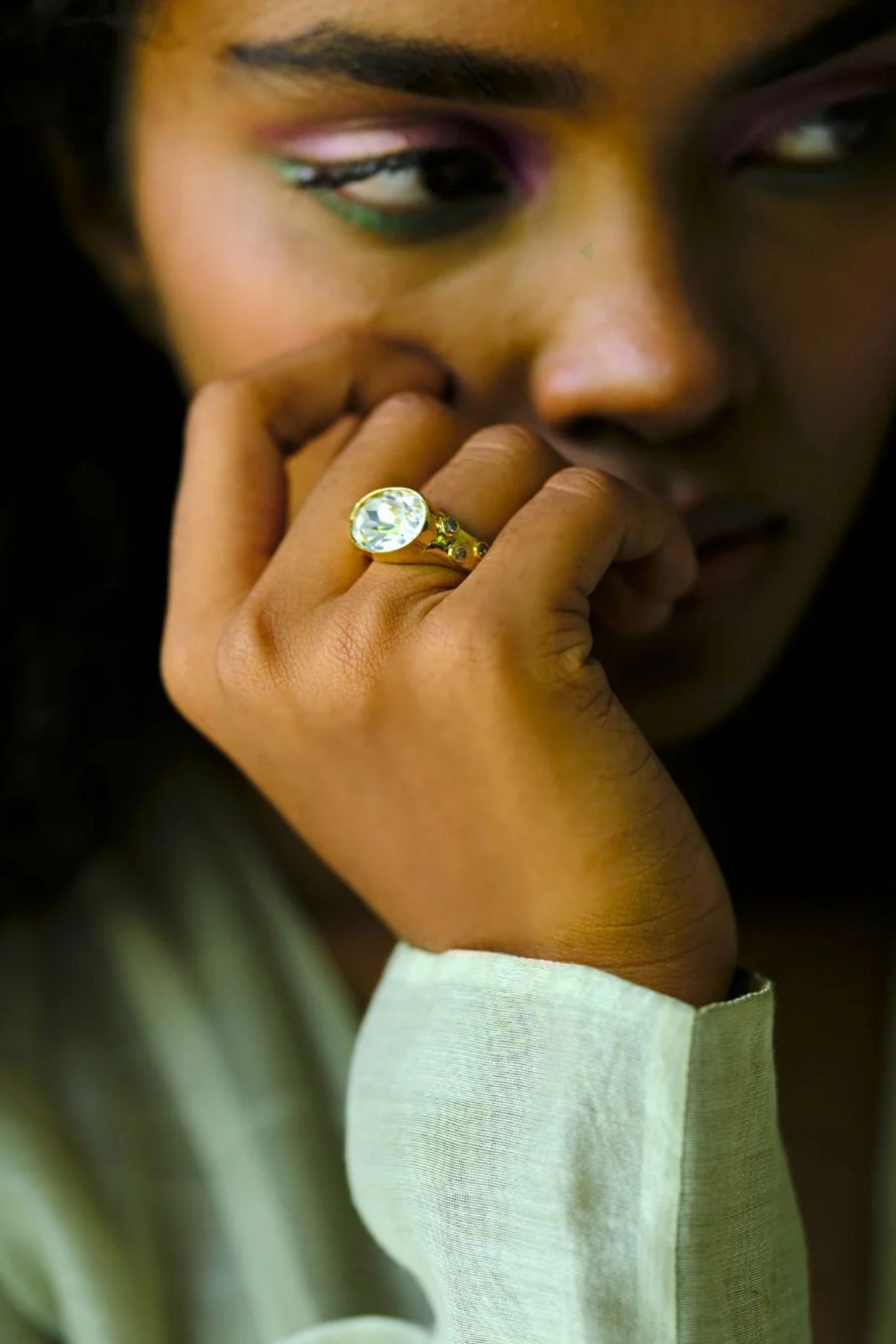 The Testament Ring - Diamond White