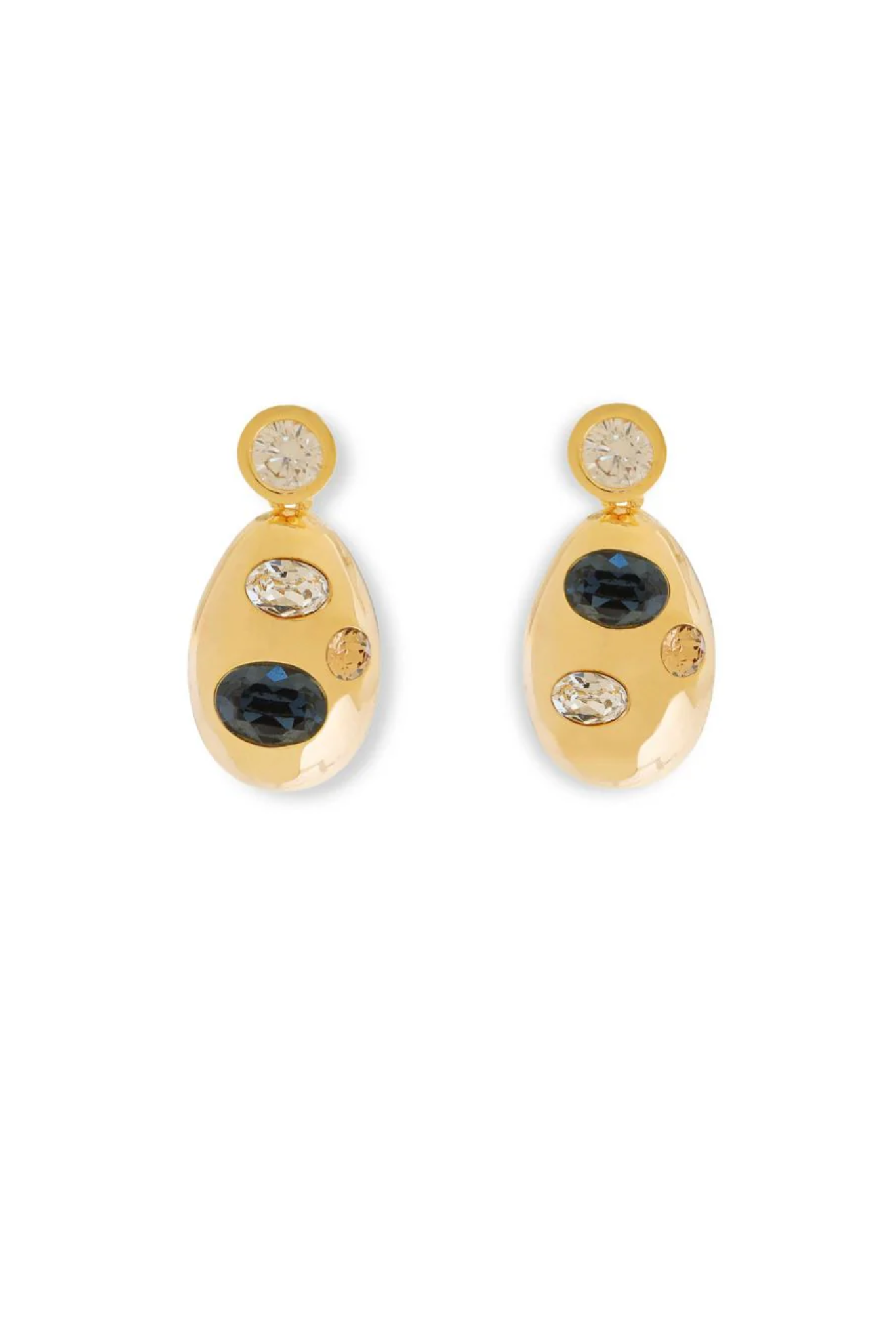 The Set Earrings - Blue