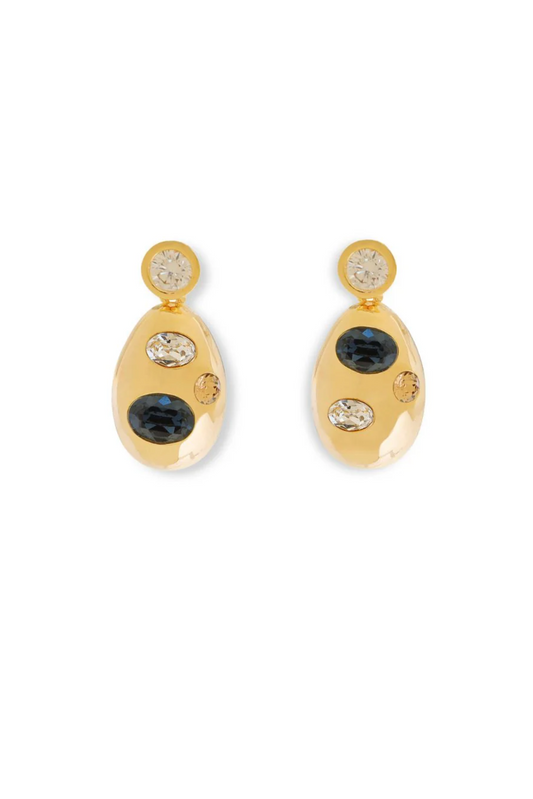 The Set Earrings - Blue