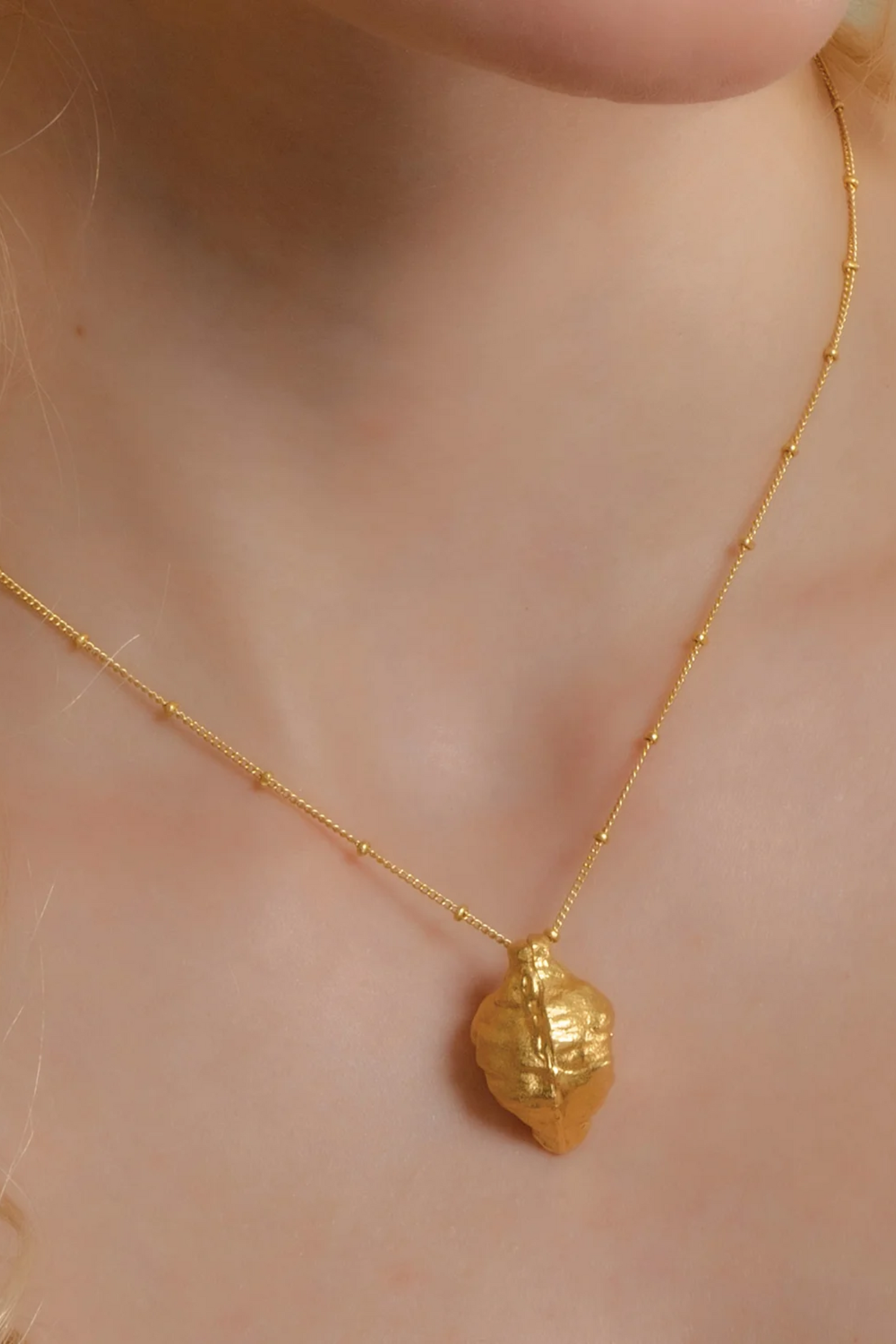 Ethical Nugget Charm Necklace