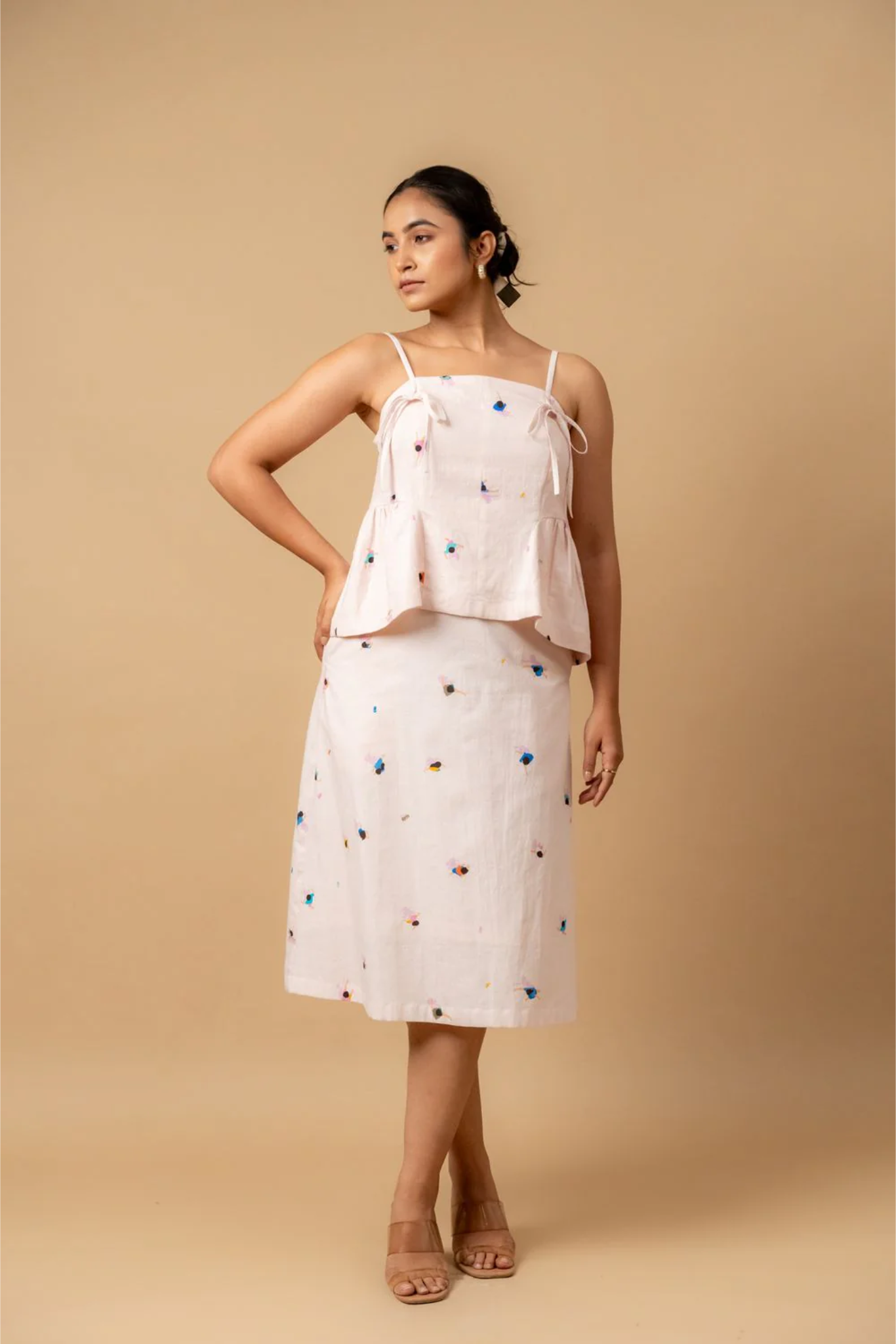 SUNHAT SPELL PRINTED TOP