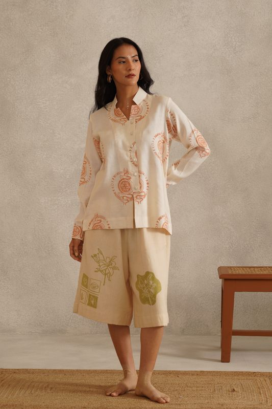 Anchor Shirt - Off - white