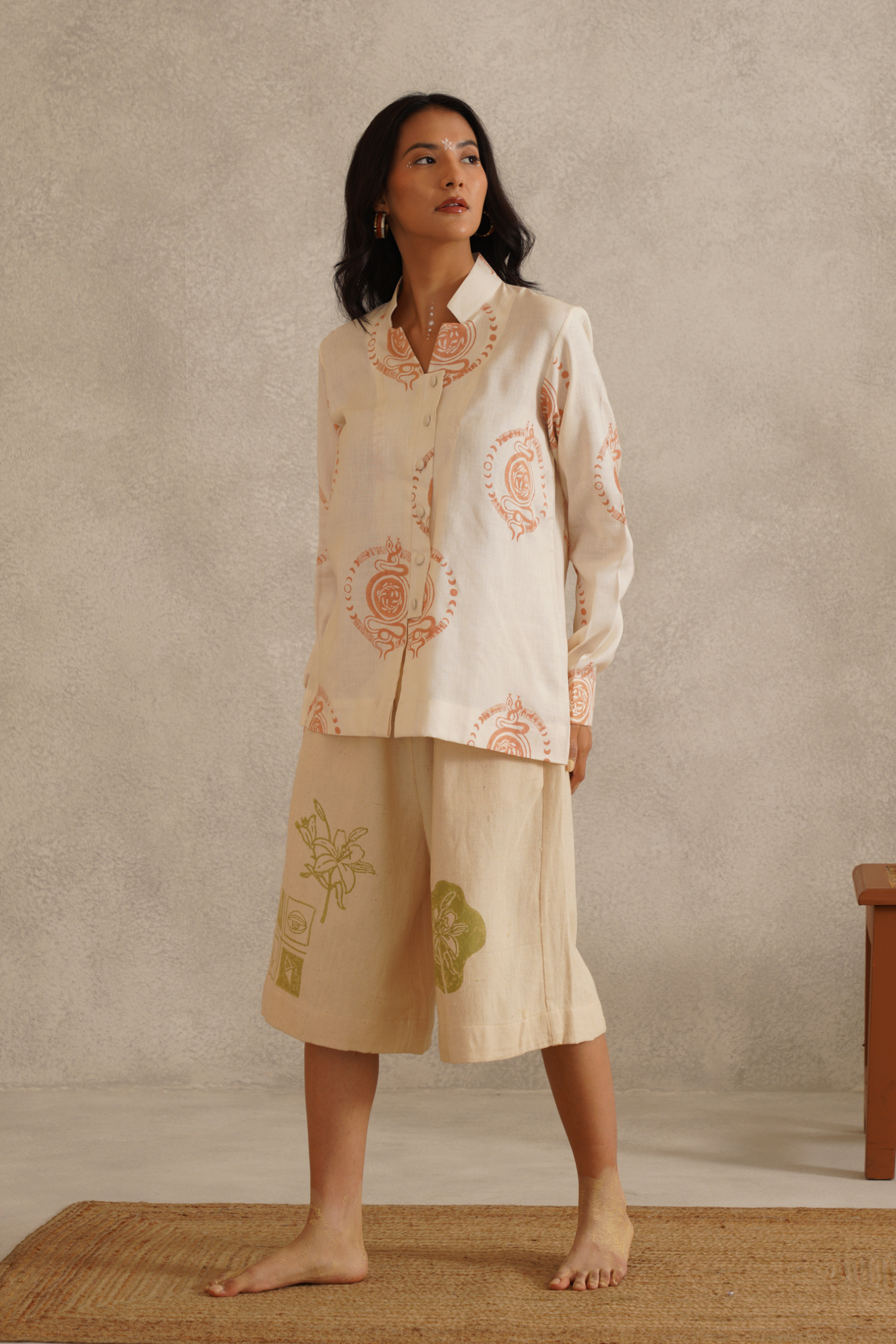 Anchor Shirt - Off - white