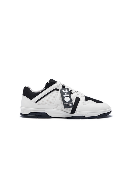 731 Black & White Dice Low-Top Sneakers