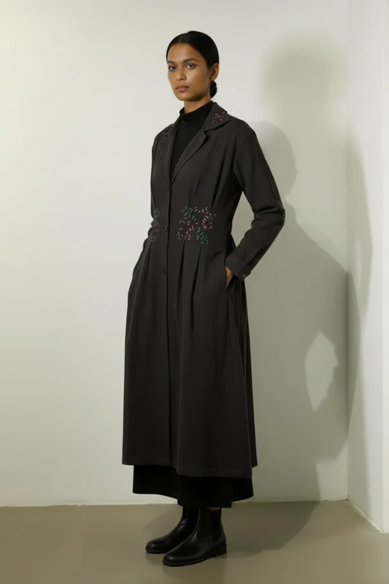 CECILE EMBROIDERED DRESS