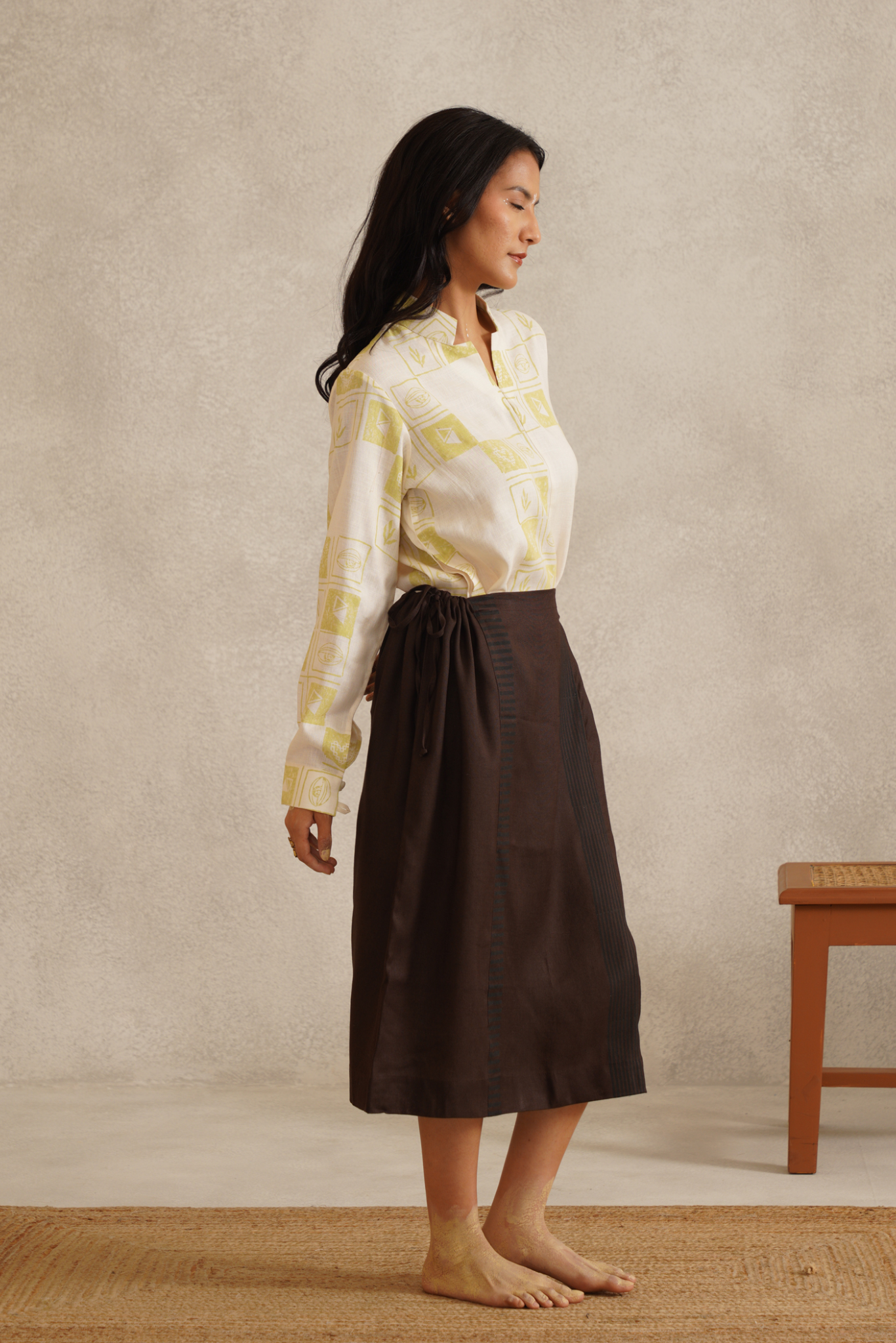 Grace Skirt - Brown
