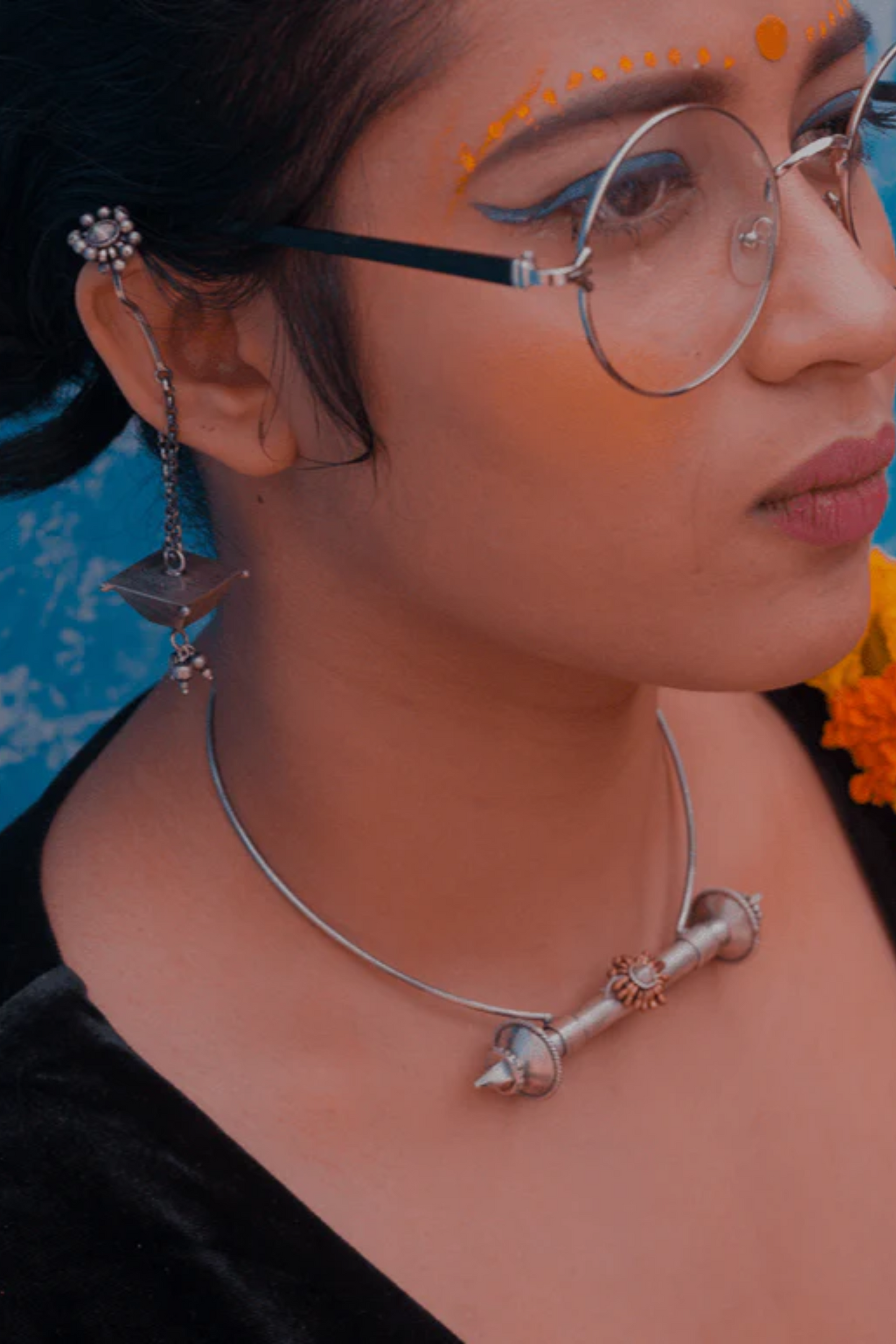 Square Ear Hangs