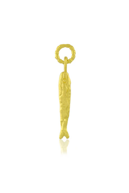 Pratapgari Textured Fish Charm