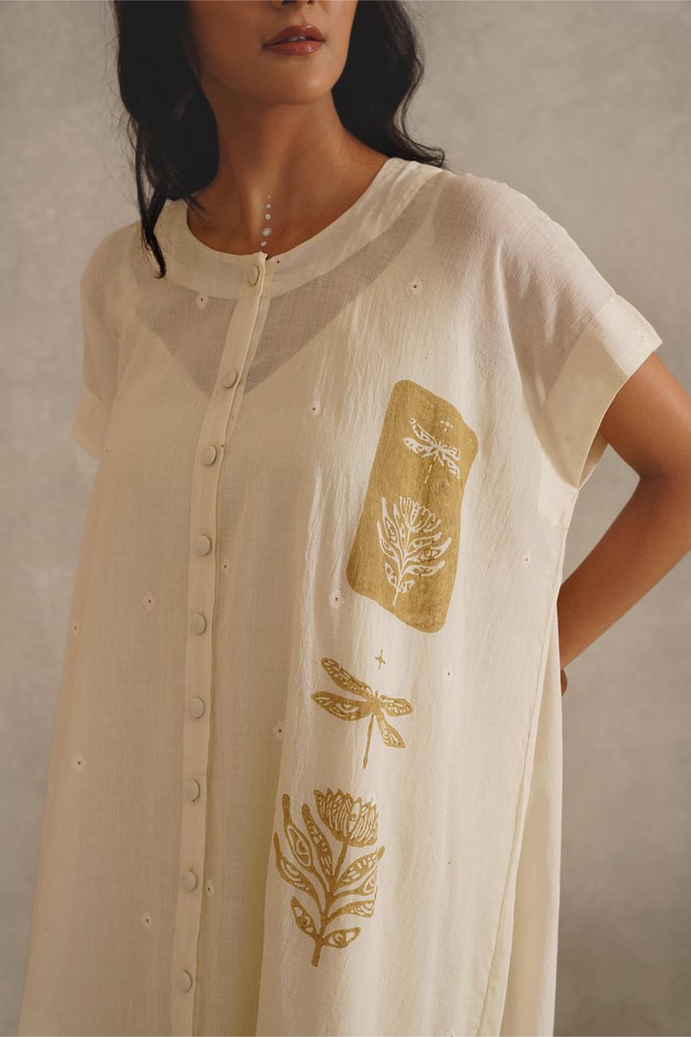 Joy Dress - White