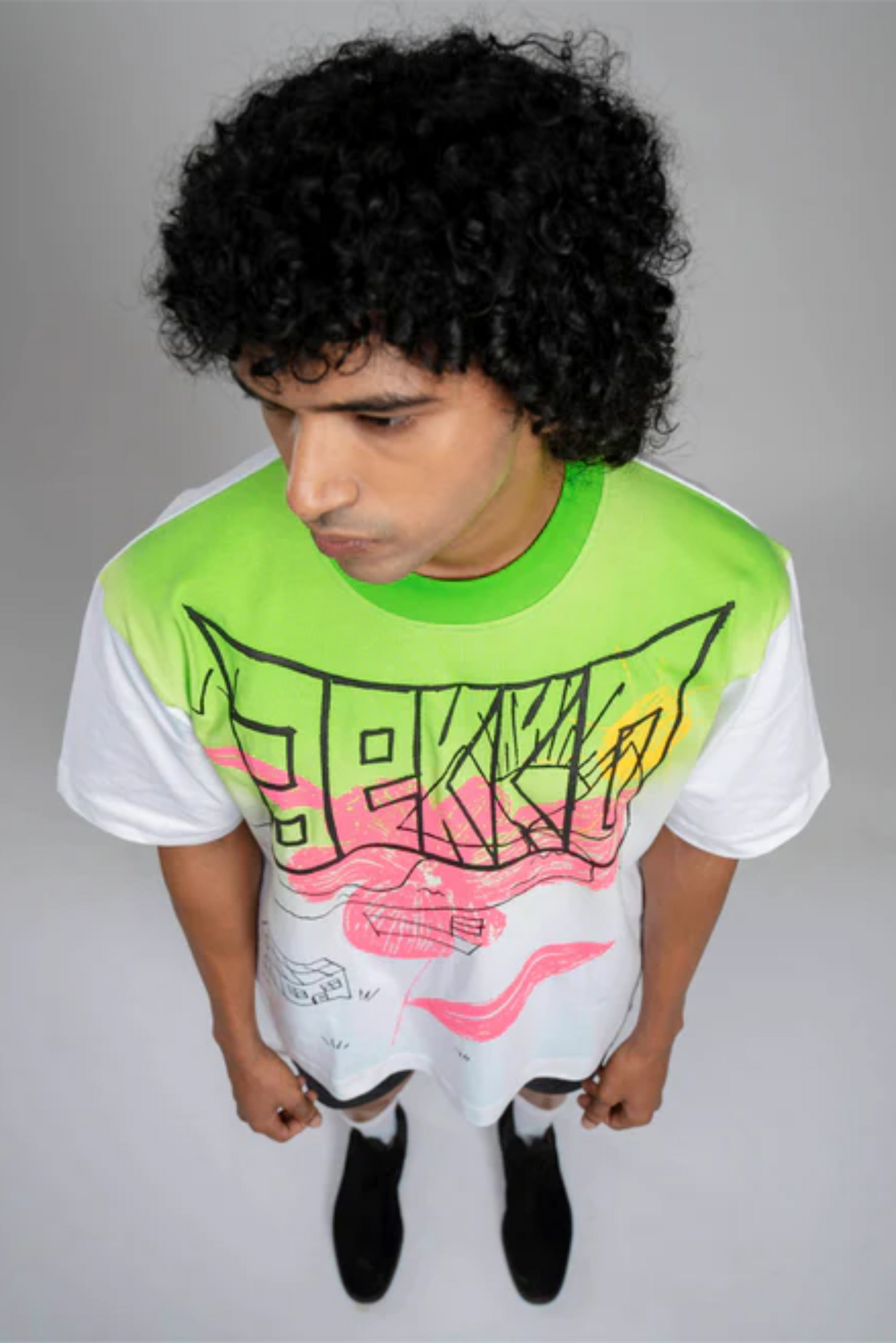 Etch a sketch T-shirt - Green