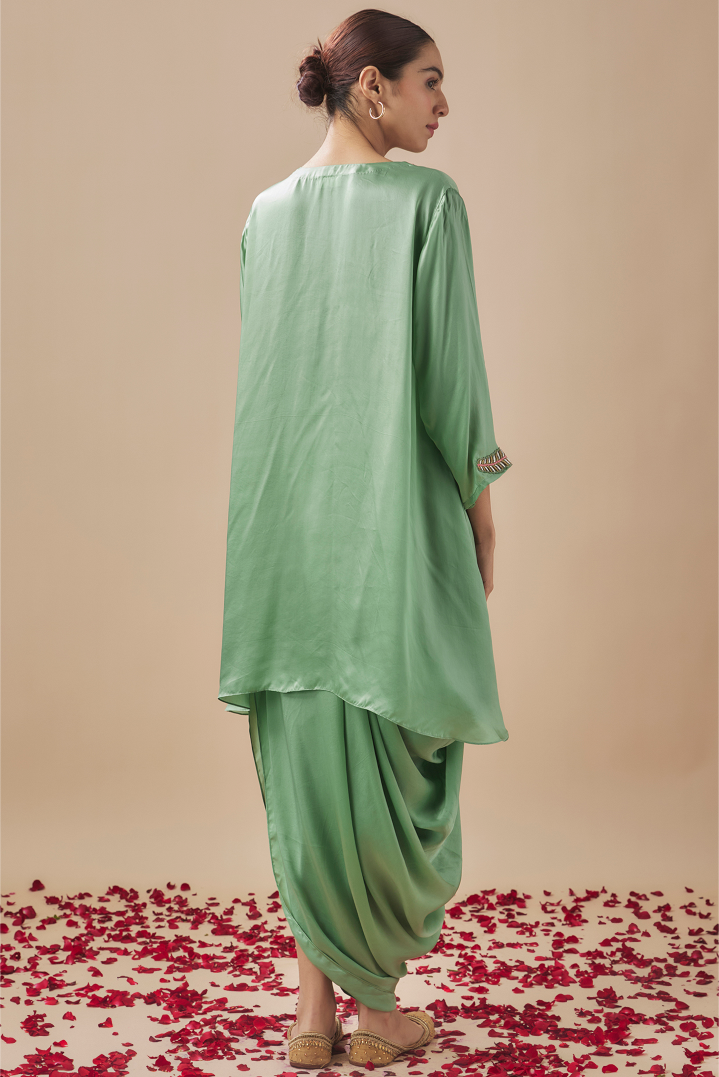 Shri Drape Skirt with Top