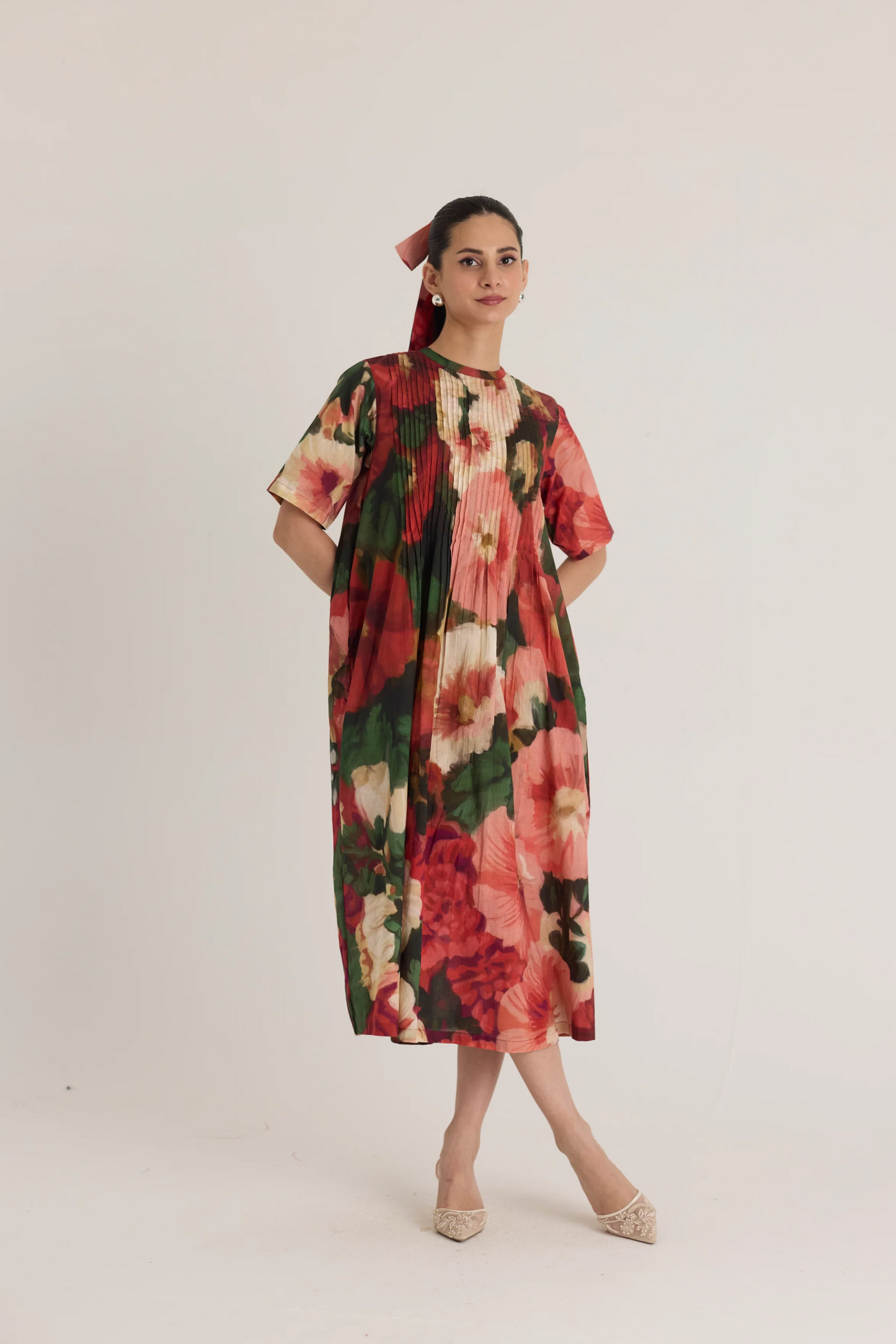 Scarlett Pintucks Dress