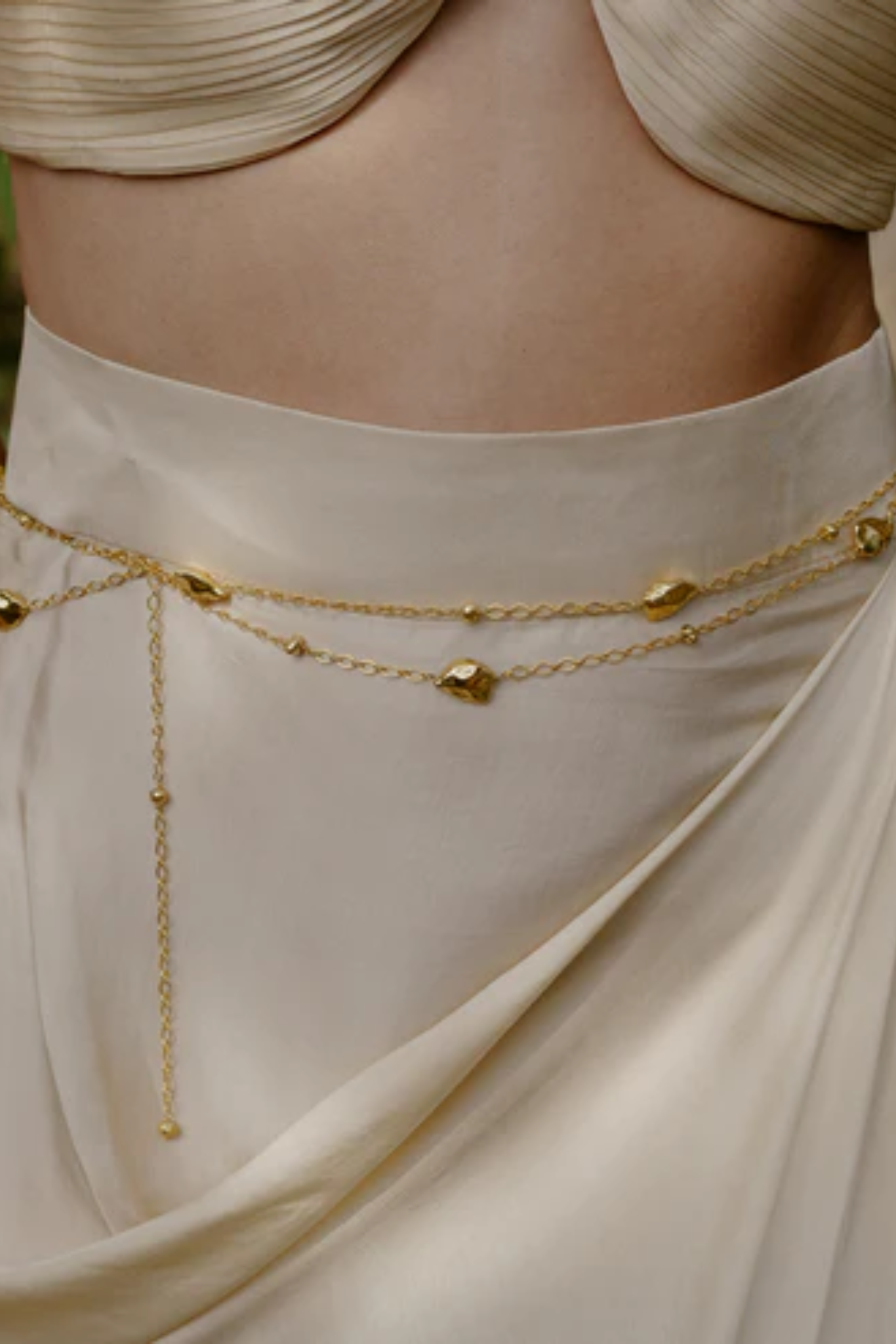 Molten Nugget Belly Chain