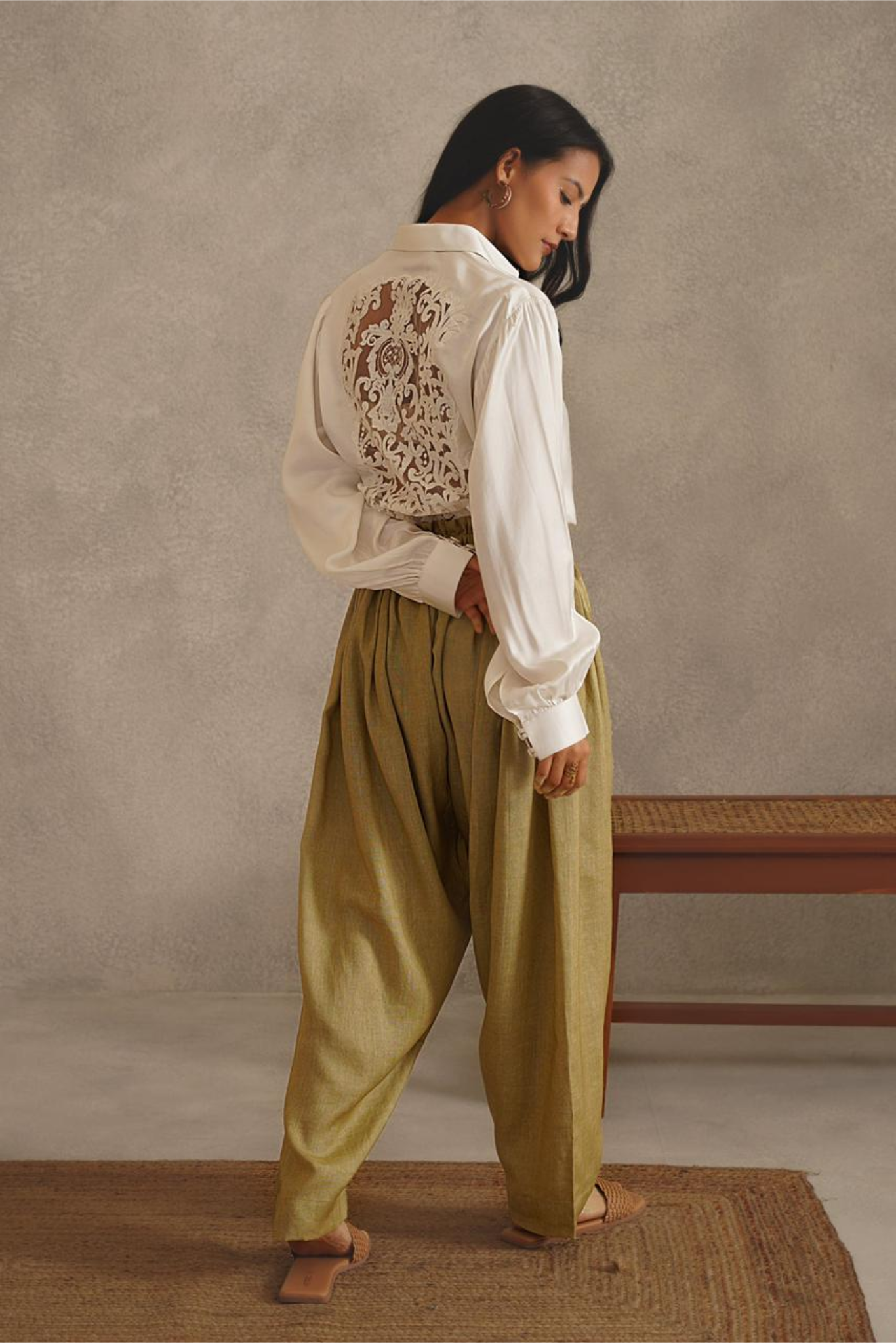 Grounded Unisex Pants - Green