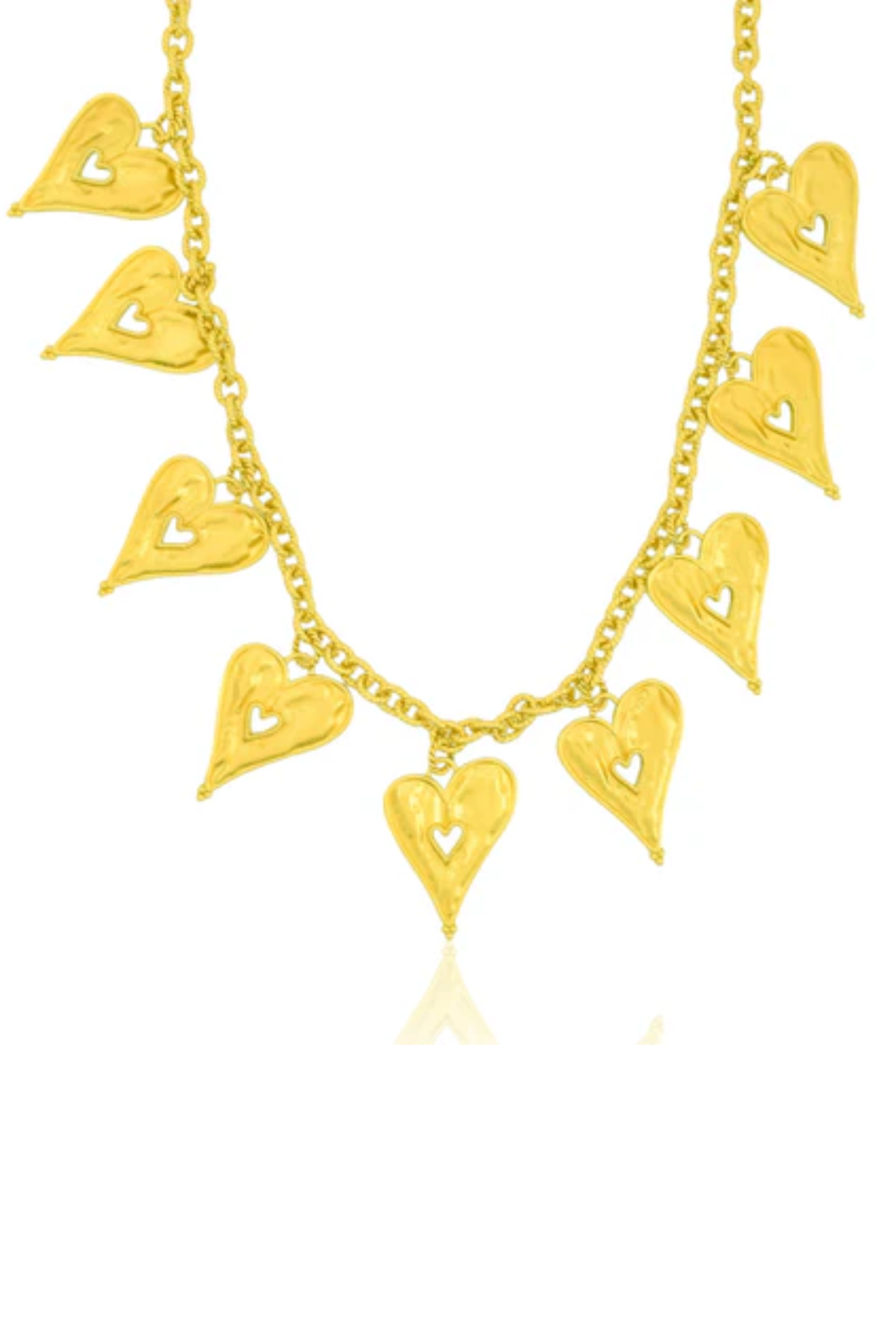Textured Heart Necklace